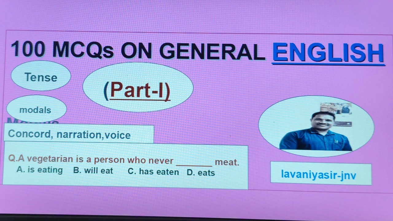 General English for all classes and competitive exams 