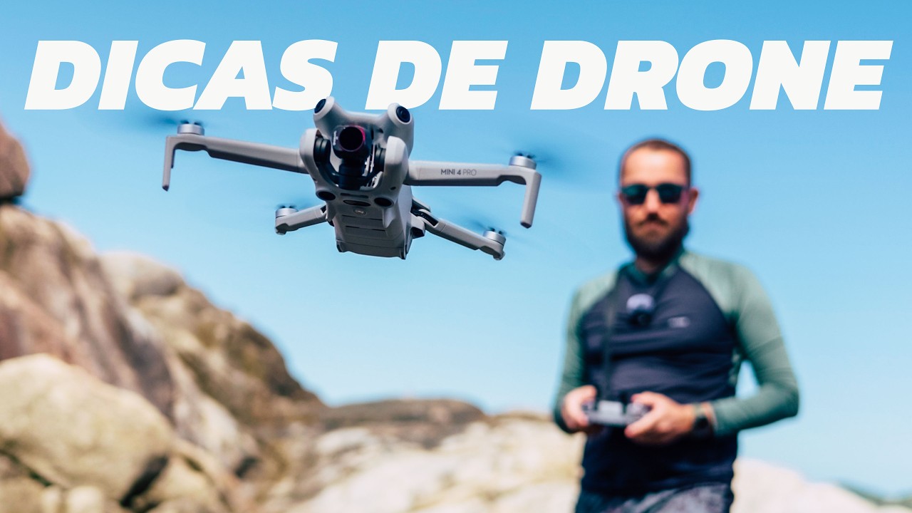 VOO PASSO a PASSO com o MINI 4 PRO | Dicas de Voo + Movimentos Cinematográficos em Garopaba