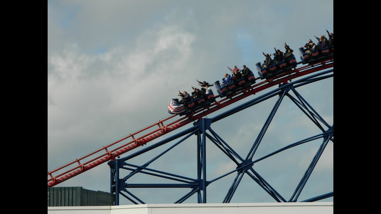 Big One Roller Coaster POV 1994, Blackpool Pleasure Beach