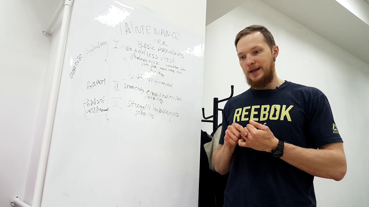 People Doing Fitness | Principles of maintenance work