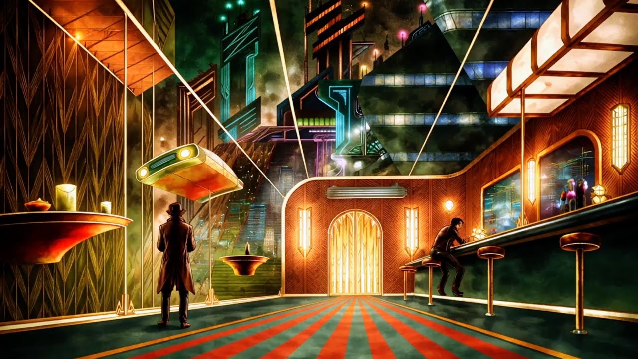 The Last Bar Standing: Cyberpunk Nights | 1 Hour of Synthwave & Cyberpunk | Blissed Beats