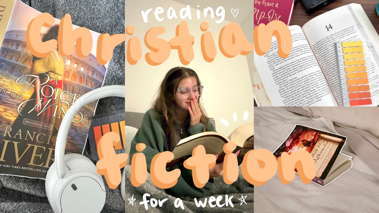reading Christian fiction for a week! 📚🌟 christian fiction reading vlog