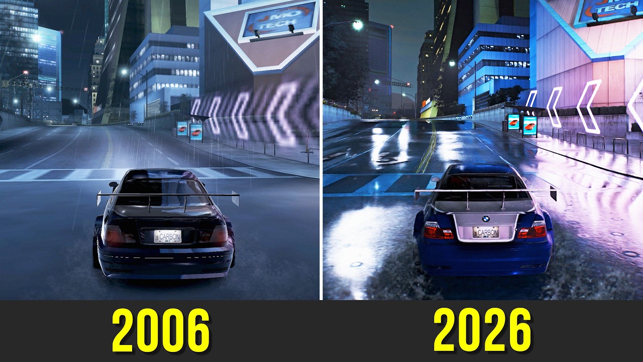 Need for Speed Carbon in 2026 is Unrecognizable -- RTX Mod Showcase