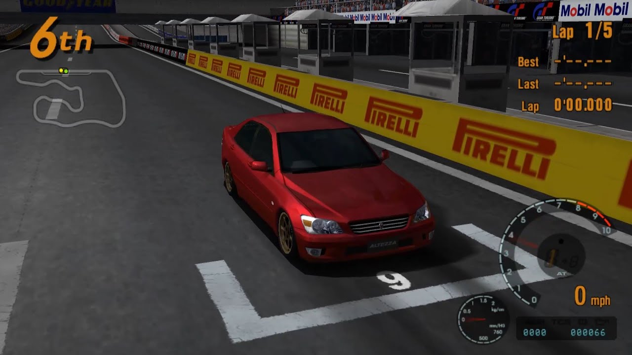 Gran Turismo 3: A-Spec Simulation Mode Amateur League Altezza Championship | PlayStation 2