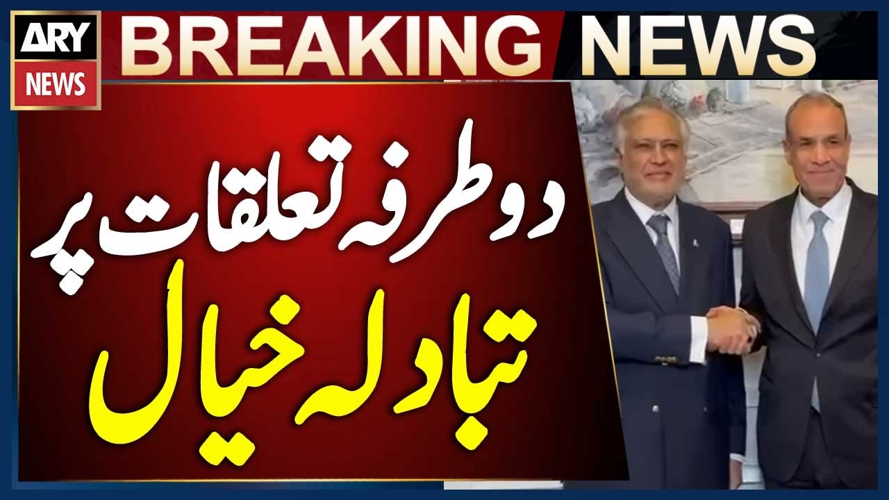 Ishaq Dar Meets Egyptian Foreign Minister on UN Security Council Sidelines, Discusses Bilateral Ties