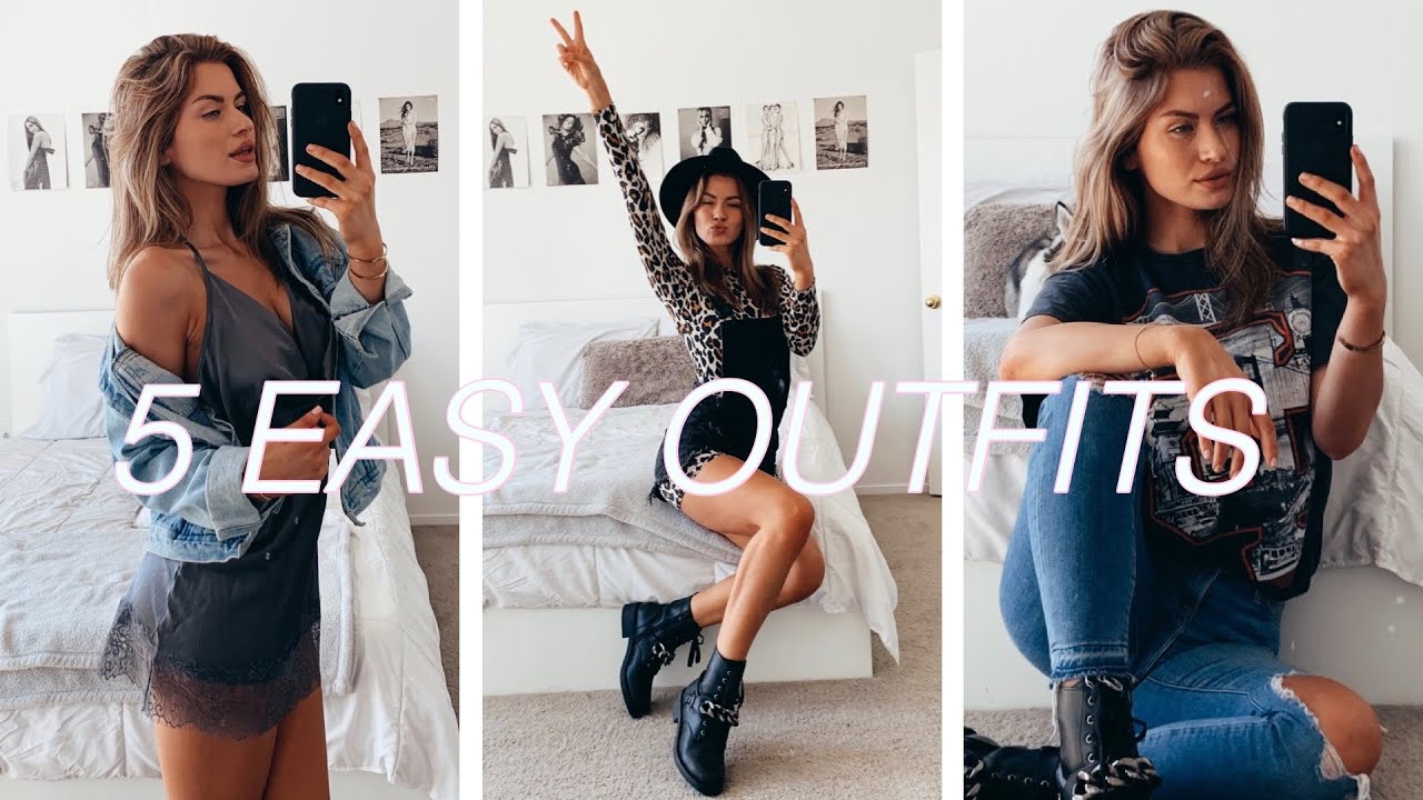 HOW TO STYLE: COMBAT BOOTS! 5 Outfits! | Dr. Martens Looks!