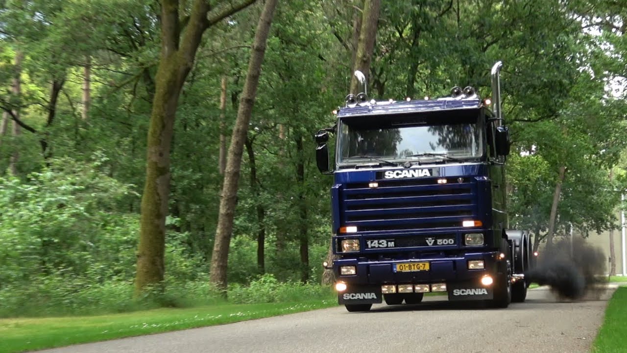 Truckshow Superdik 2024 | Arrival truck event, DAF & Volvo  Scania V8 open pipes sound | The Movie
