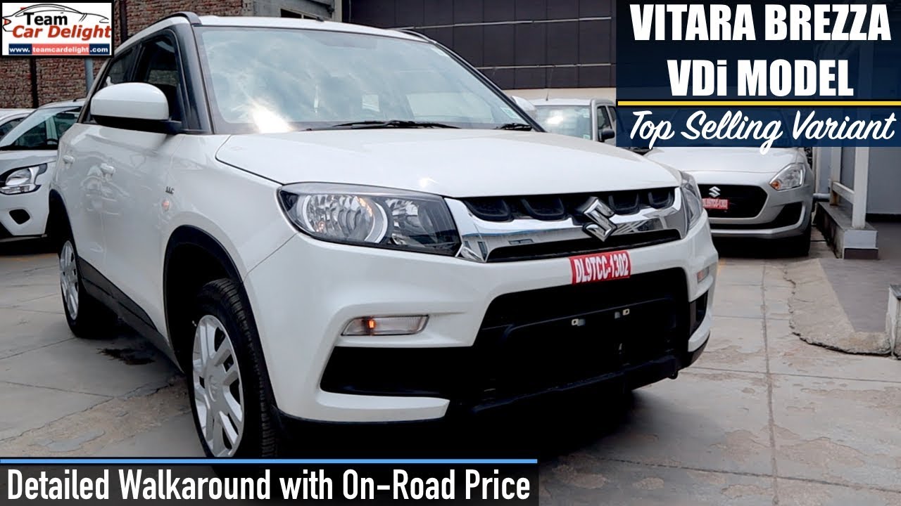 Vitara Brezza Vdi Model Detailed Walkaround with On Road Price,Features,Interior | Brezza Vdi