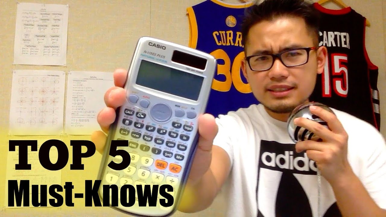 Top 5 reasons of getting the Casio fx-115ES PLUS (perfect for EIT, FE exams, back to shool)
