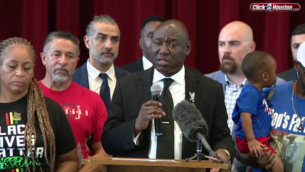 Attorney Ben Crump announces new lawsuits filed against Harris County for alleged abuse of inmates