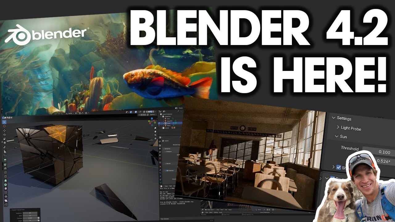 Blender 4.2 is HERE and it's HUGE! What's New?