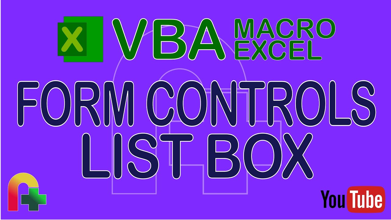 VBA Macro Excel - Form Controls - List Box