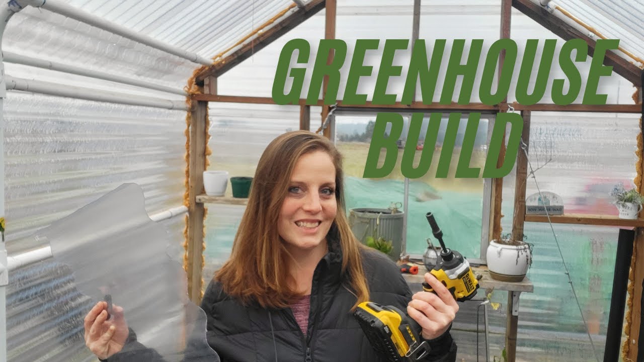 How I Built My Backyard Greenhouse