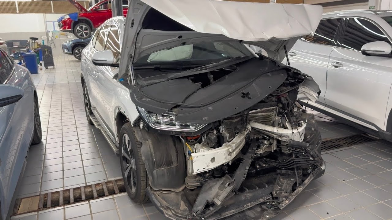 Full Step-by-Step Repair of a Damaged Front End on BYD Song