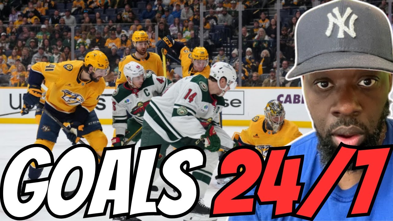 INSANE GAME! Wild vs Predators Game Highlights 2/4 (REACTION)