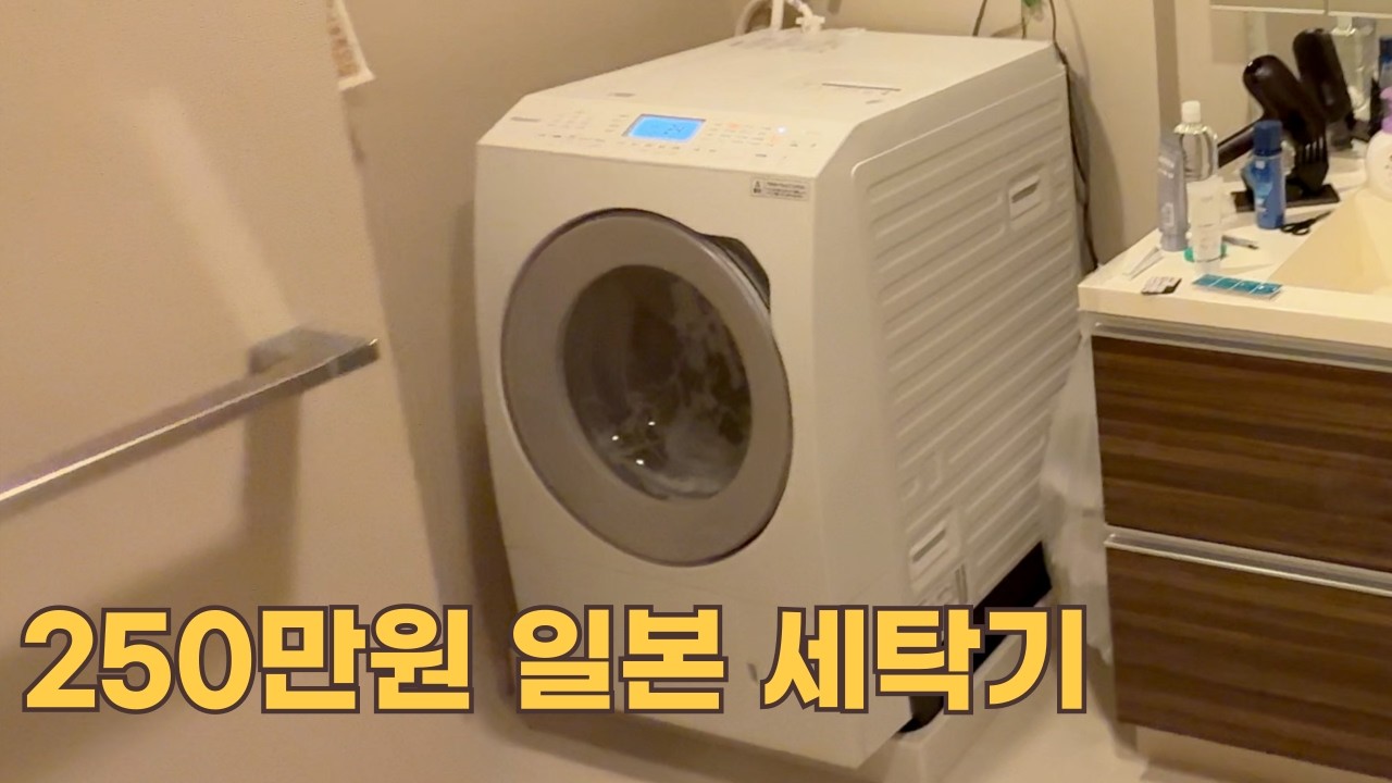250만원짜리 일본 세탁기는 뭐가 좋을까