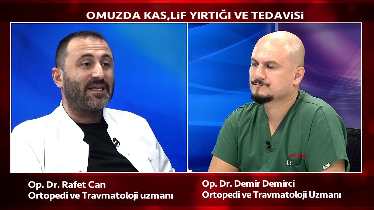 16 10 2020 ŞEHİR HASTANESİ İLE SAĞLIKLI YAŞAM op dr rafet can   omuzda kas lif yırtığı ve tedavisi