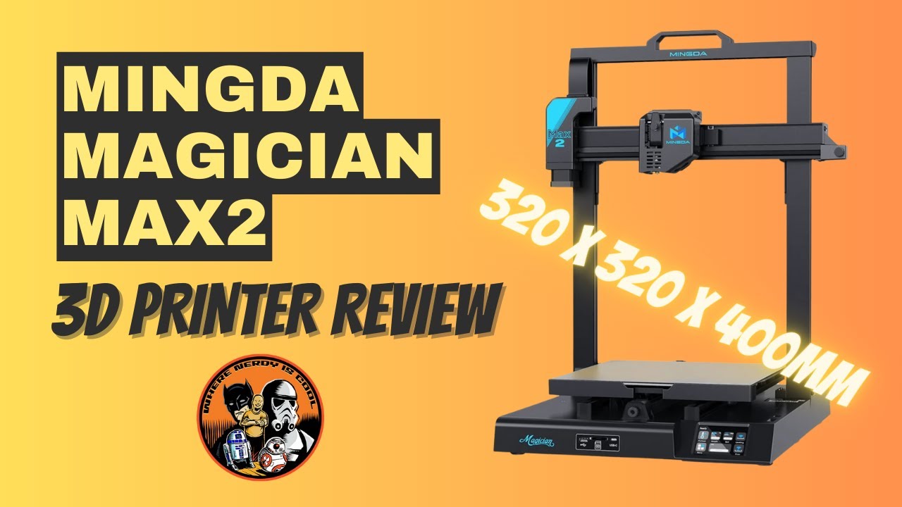 Mingda Magician Max2: Massive 3D Printer UNDER $250?! (Honest Review & Unboxing)