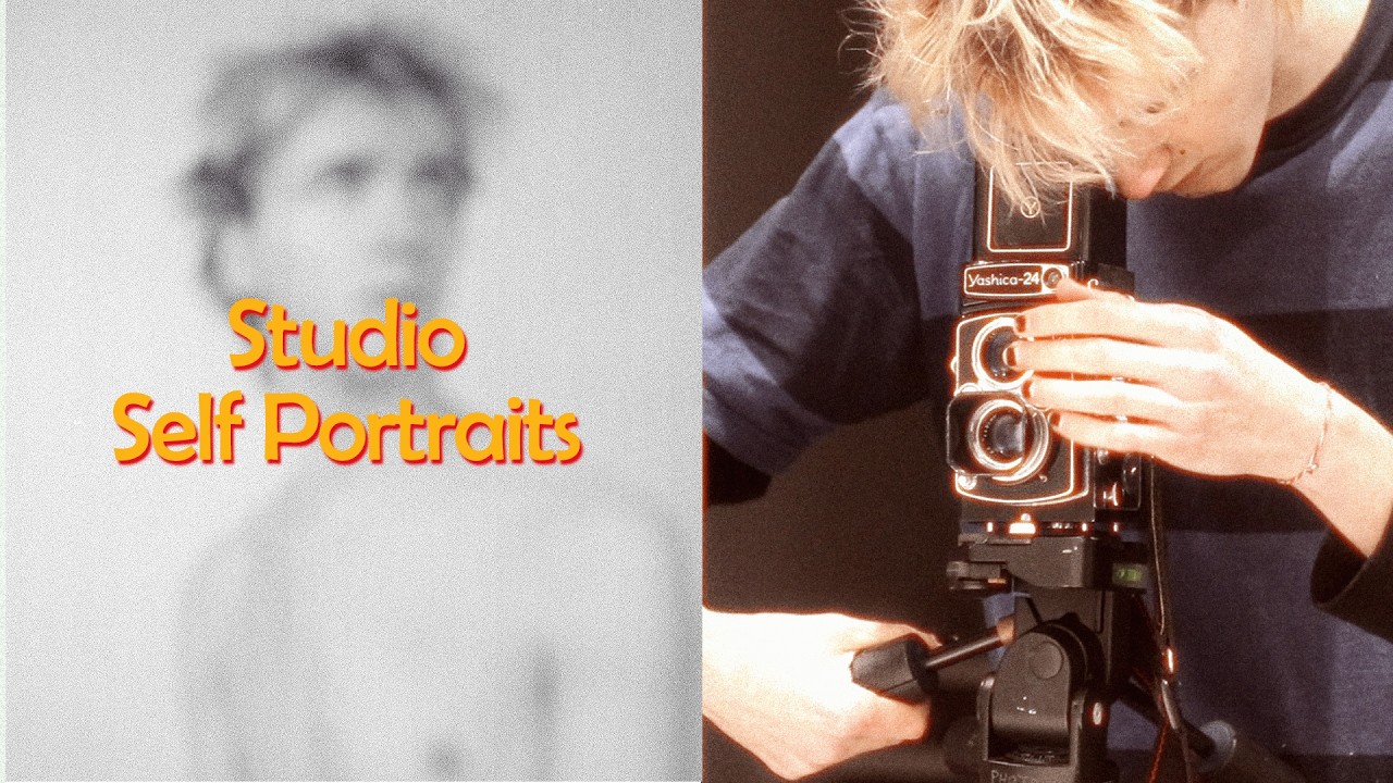 Self Portrait experiments in the Studio