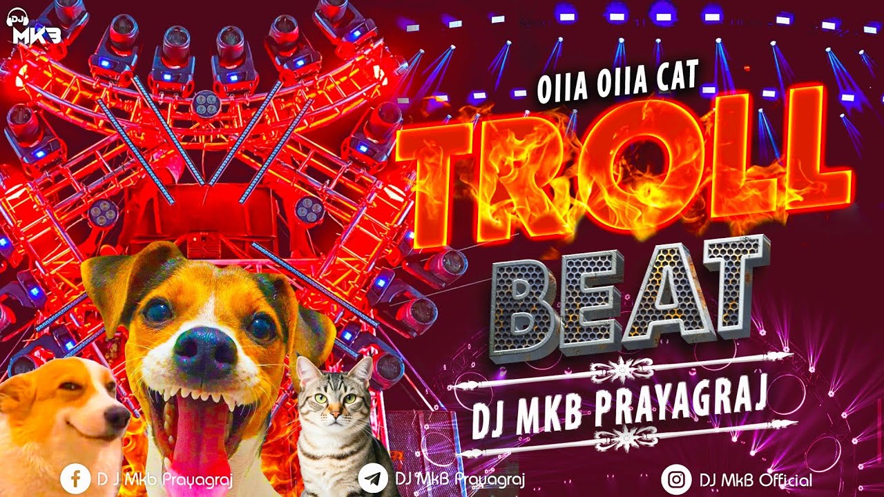 VIRAL MEMES | TROLL DJ BEAT X OIIA OIIA CAT | DJ MkB Prayagraj | Instagram Viral Beat 