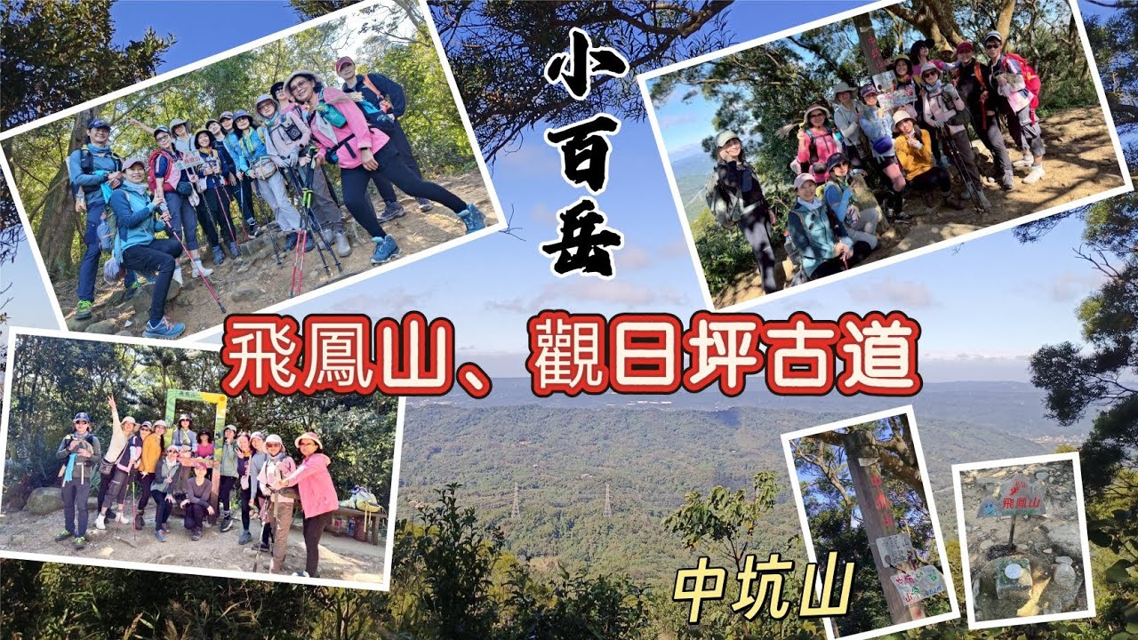 新竹芎林 小百岳 飛鳳山 中坑山 觀日坪古道 O型路線（二訪） 2025/12/09