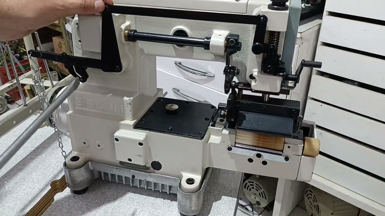 Como levantar mais a catraca da sua máquina de costura. Elastiqueira, Coz....