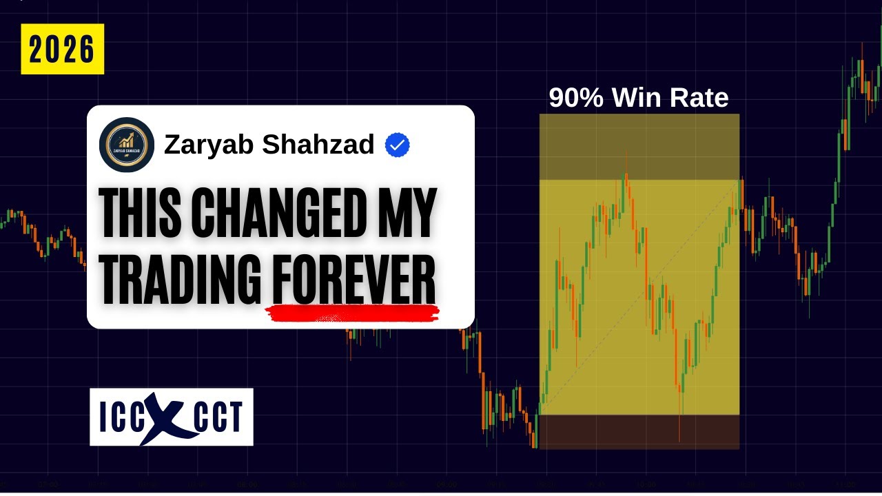 This 3-Candle Setup Has 90% Win Rate - ICC + CCT Strategy Explained