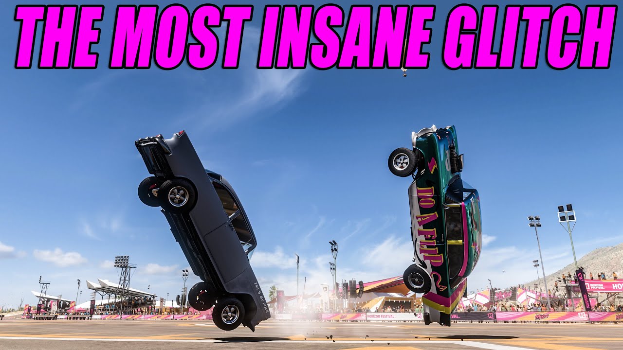 THE MOST INSANE BACKFLIP GLITCH ON FORZA HORIZON 5 (with Tutorial)