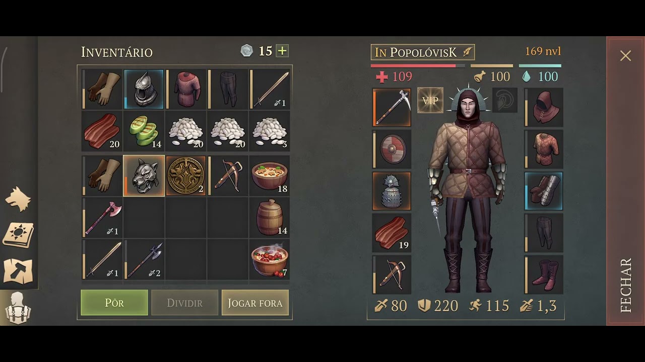 Masmorra dos Torturadores. 1° piso  Normal. Grim Soul.