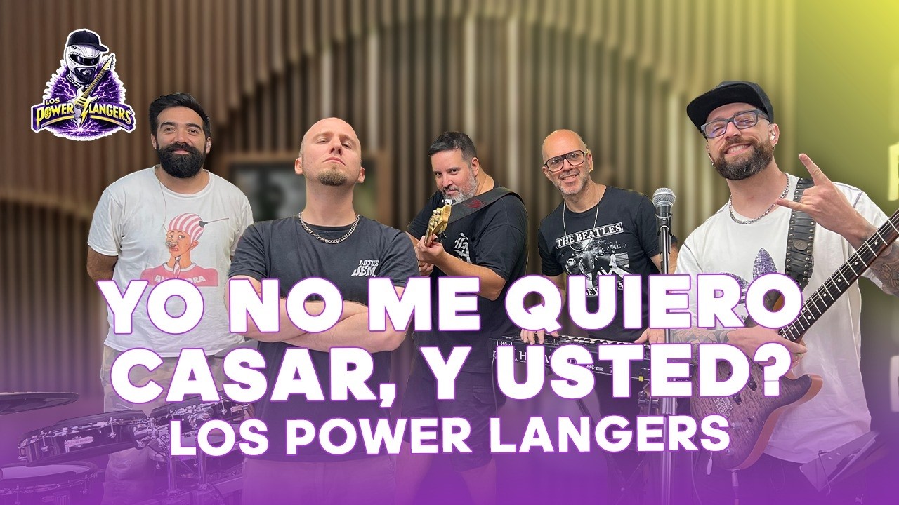 Yo no me quiero casar, y usted? (Turf) | Cover en Vivo &ndash; Los Power Langers | Solo con Vos