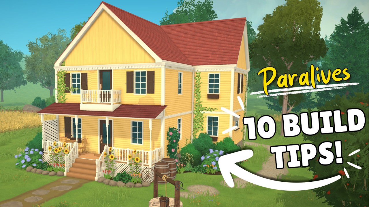 10 советов по строительству идеальных домов в Paralives🏠✨