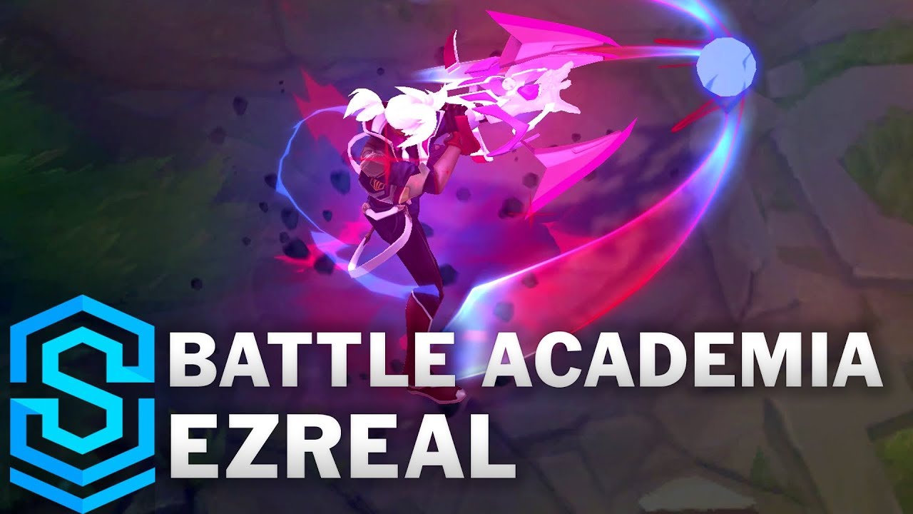 Battle Academia Ezreal Skin Spotlight - Pre-Release - League of Legends