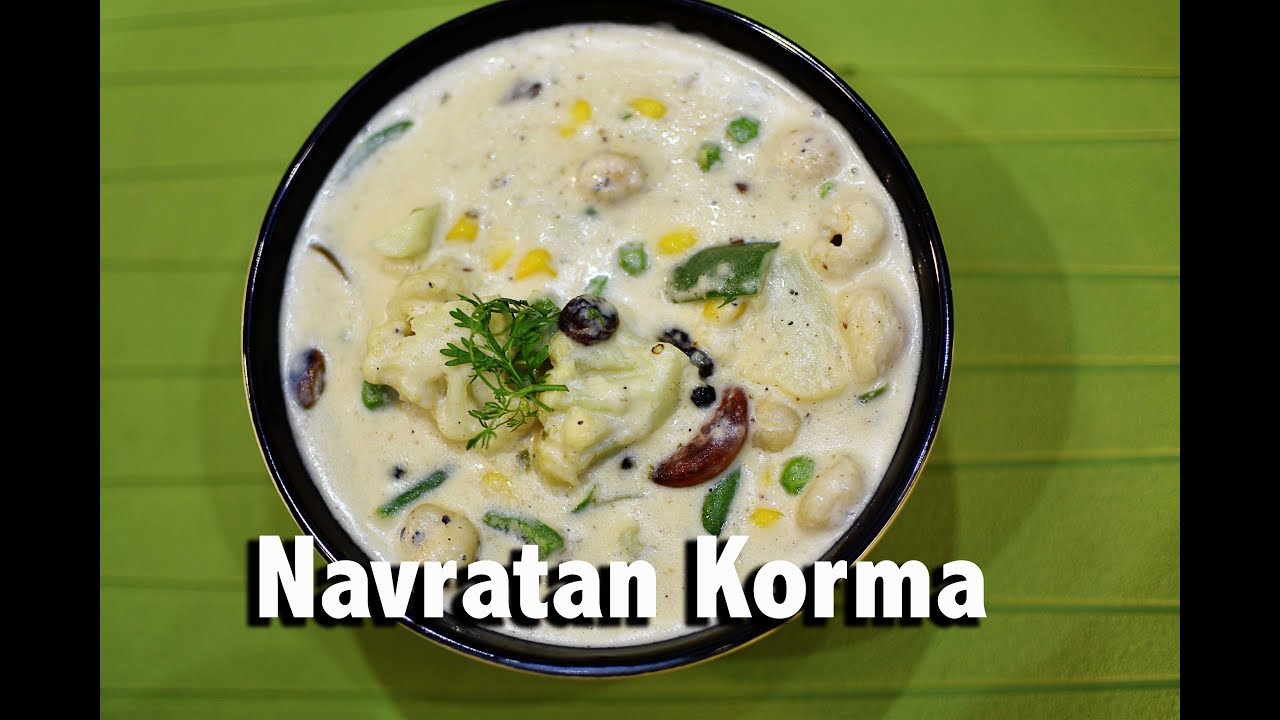 Navratan Korma | Jain Recipe I Chefharpalsinghsokhi