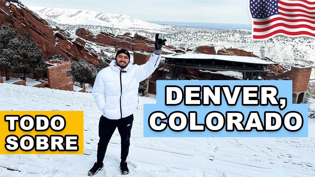 Así es DENVER COLORADO 🇺🇸 La CIUDAD MÁS ALTA de Estados Unidos 🏔️ - Jean Jimenez
