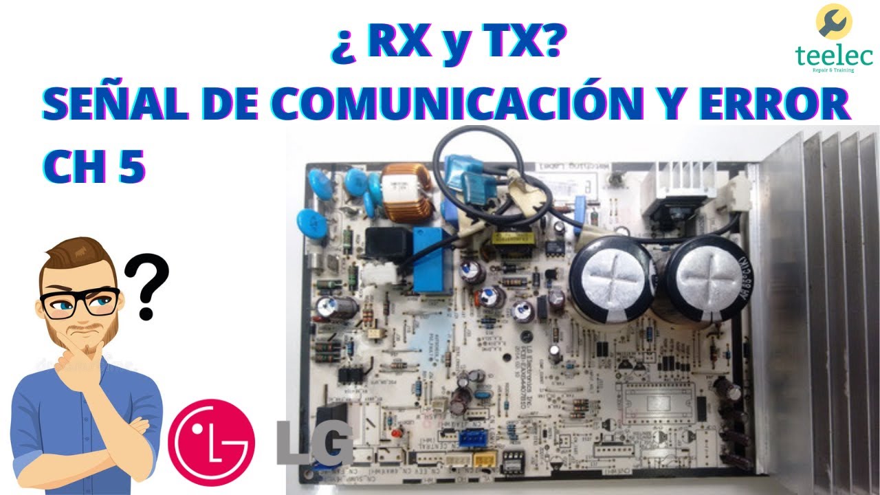 Como identificar y medir líneas de comunicación TX RX equipos Inverter Aire Acondicionado