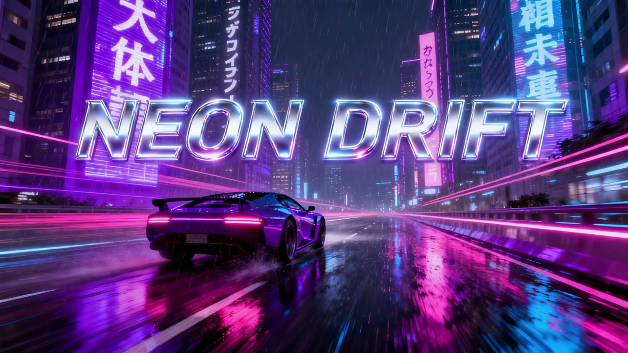 Neon Highway Cyberpunk Synthwave Loop