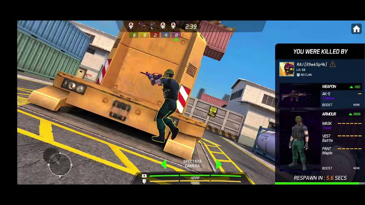 Maskgun gameplay level 35 soon || Played after not very long time 