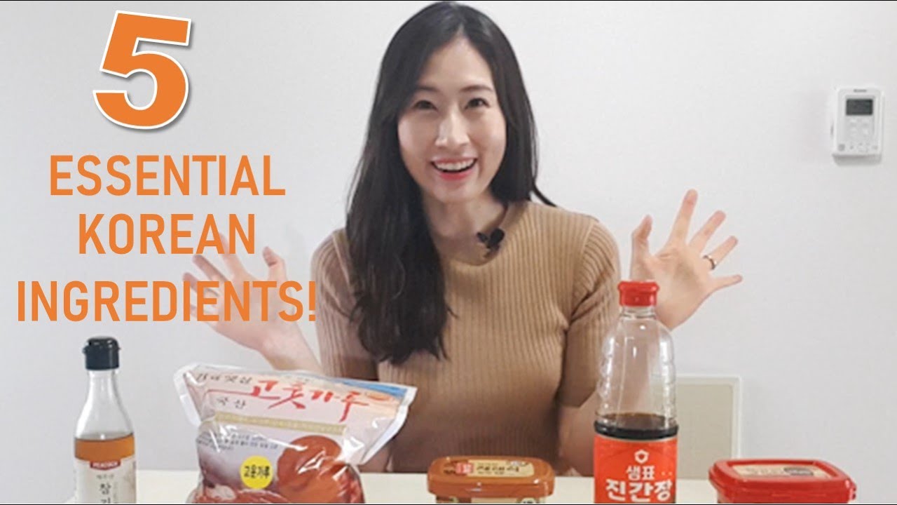 5 Essential Korean Ingredients l KOREAN FOOD BASIC l KOREAN COOKING