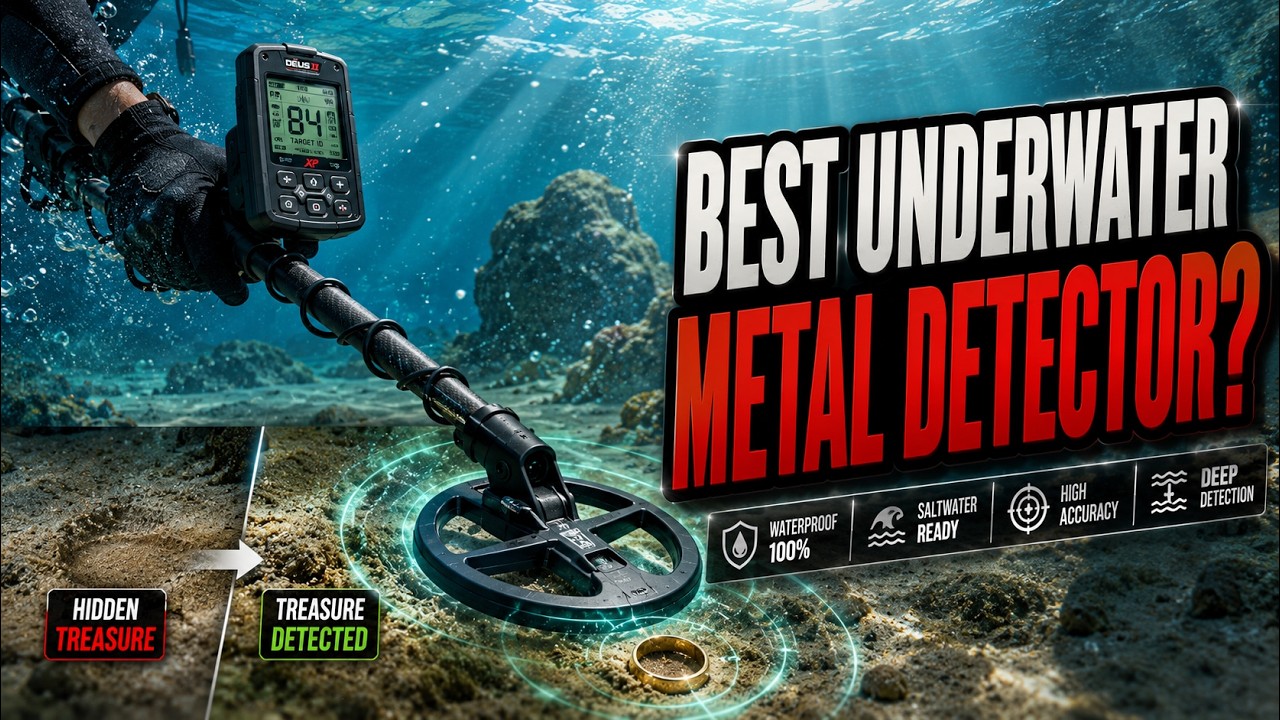 Top 5 Best Underwater Metal Detector 2026!