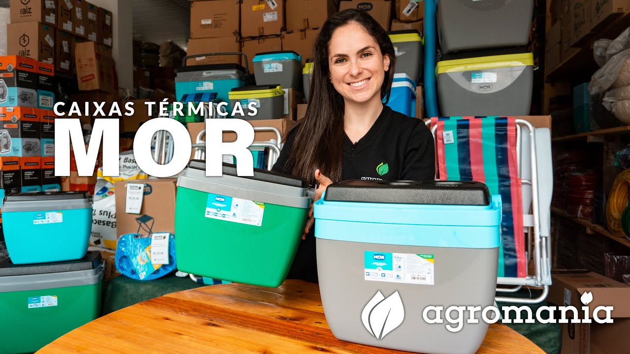 Caixas Térmicas da MOR: Novas cores e tamanhos
