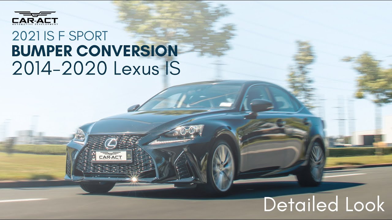 Переделка бампера Lexus 3IS в 4IS (CAR-ACT)