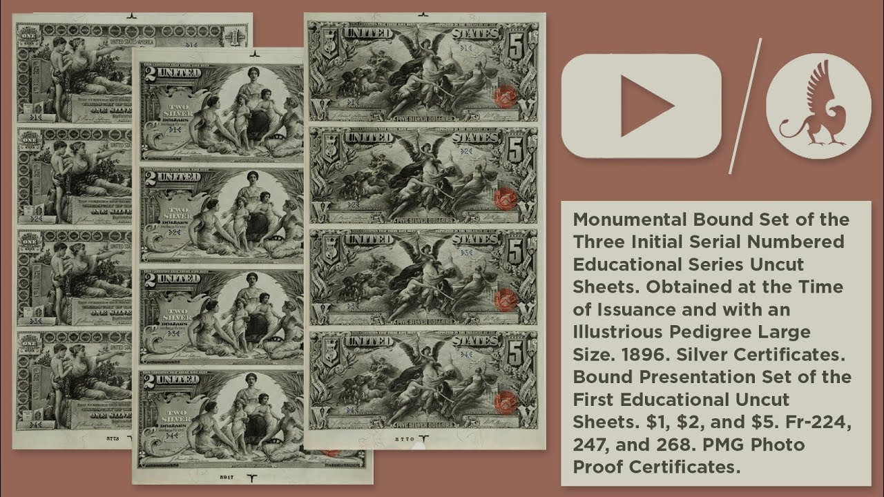 Stack's Bowers Galleries, Harry W. Bass Jr. Collection, Educational Sheets Sell For $1.265 Million