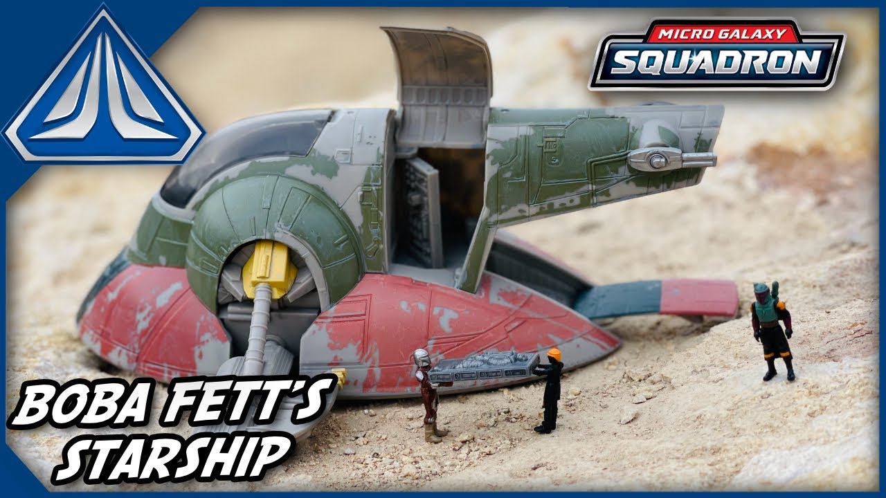 Star Wars Micro Galaxy Squadron Boba Fett's Starship
