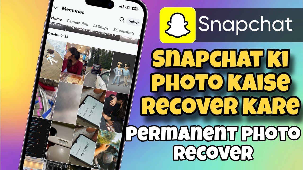🔥 How to Recover Snapchat Data & Photos | New Update 2025 | Snapchat Recovery Trick! 🔥