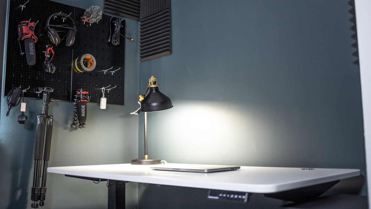 D.I.Y Minimal Home Office Set-up & Tour