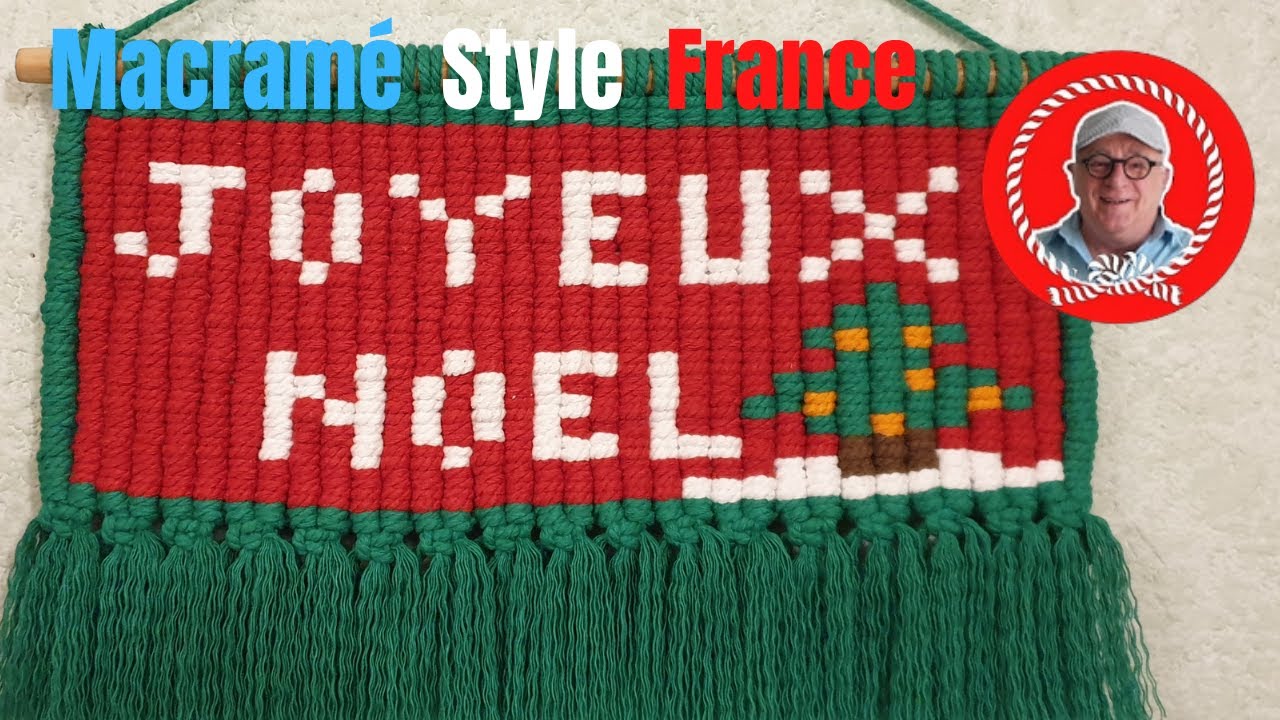 JE REPREND MES CHUTES POUR FAIRE DU PIXEL ART EN MACRAMÉ