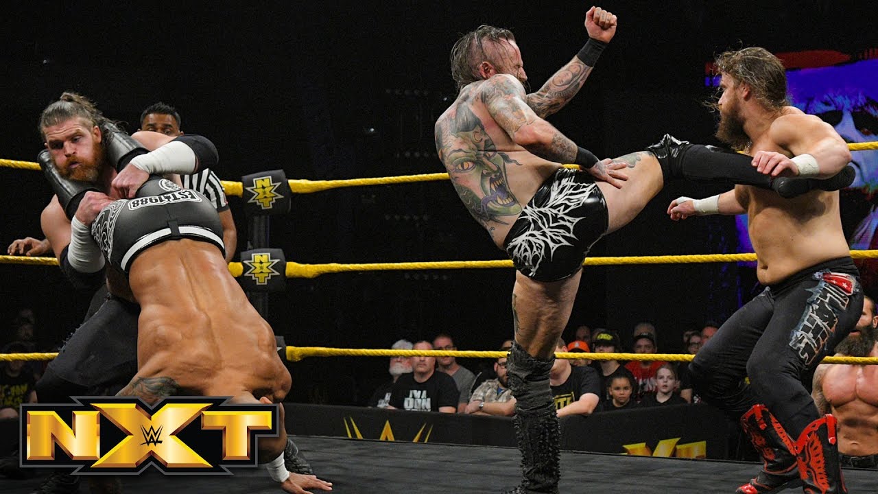 Рикошет и Алистер Блэк против Забытых Сыновей — финал Dusty Rhodes Classic: WWE NXT, 27 марта 201...