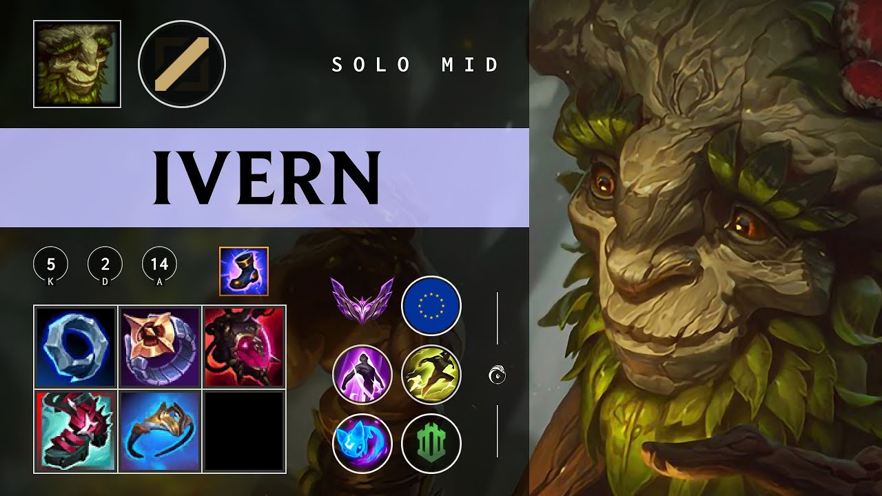 Ivern Mid vs Vladimir - EUW Master Patch 26.03