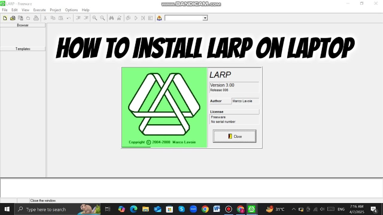 How to Install LARP on Laptop || CS(Computer Science)
