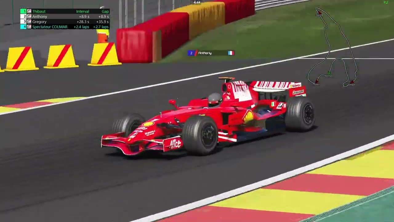 Legend Track Wioland Course 2 - F1 2008 Spa